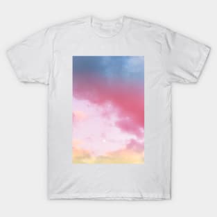 Coloured Clouds In The Sky T-Shirt